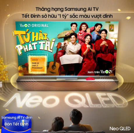 Giải mã lý do nhiều người đổ xô sắm Samsung AI TV đón Tết