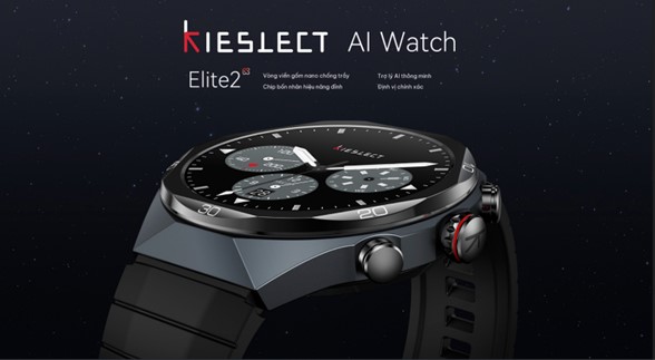 Kieslect chính thức trình làng Elite 2 - Smartwatch AI thế hệ mới tại Việt Nam