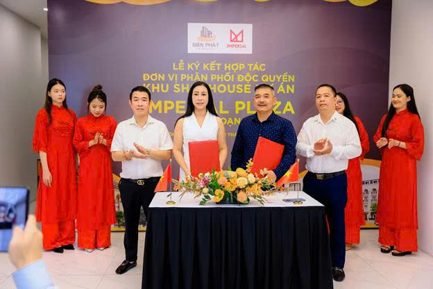 ĐIỀN PHÁT PROPERTY CHÍNH THỨC TRỞ THÀNH ĐƠN VỊ PHÂN PHỐI ĐỘC QUYỀN DỰ ÁN SHOPHOUSE IMPERIAL PLAZA – THỔI BÙNG TIỀM NĂNG TĂNG TRƯỞNG BẤT ĐỘNG SẢN