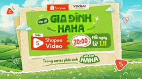 Gặp gỡ “Gia Đình Haha” trong series phái sinh “Bữa Cơm Haha” vừa lên sóng trên Shopee