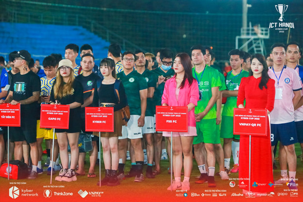 Khai mạc Giải bóng đá ICT Hà Nội mùa thứ 4 - Kyber Cup 2022